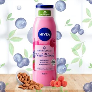 NIVEA Fresh Blends Raspberry Body Wash