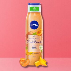 Nivea Fresh Blends Apricot Mango & Rice Milk Refreshing Shower Gel - 300 ml