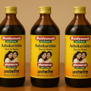 Baidyanath Asli Ayurved Ashokarishta Tonic for Women, 450Ml (Pack of 3)